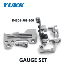 Industrial Feed Dog Gauge Set for JUKI MO-3914 MO-3915 R4305-J6E-E00  Oversealing Machine Parts