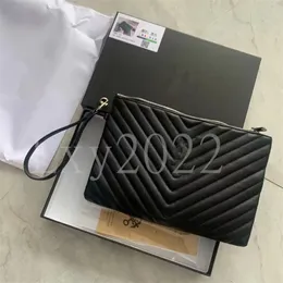 Heiße Handtasche Frauen Luxurys Designer Taschen Casual Travel große Kapazität Kupplungsumschlag PU Material Mode Wallet 2447