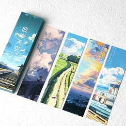30 PCSSET Creative Sunny Sky Paper Bookmark giapponese Segnali di illustrazioni BOOK CARKER MASSEGLIERE 240515