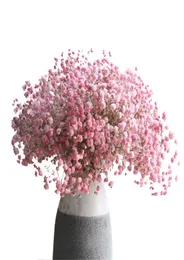 110g rosa naturtorkad baby andedräkt Flower Christmas Valentine039S Day Gift Wedding Touch Decor Gift Bouquet Y11286018265