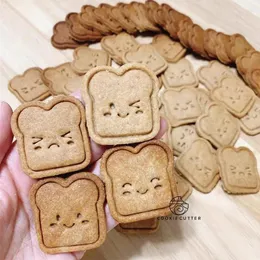 Backformen Toast Muster Cookie Cutter Bread Keks Stempel DIY Sandwich Werkzeuge hausgemachte Gebäck Fondant Kuchendekoration und Accessorie