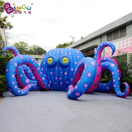 Factory owned large inflatable octopus tent, air model, summer outdoor camping activity decorations