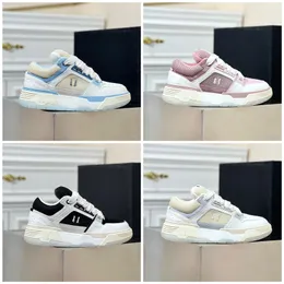 Luxury Designer 23ss New Style MA1 Series Bread Sports Shoes Casual Shoes Suede and Cowhide Mesh Panel Breathable Lightweight Thick Sole Low Top Sneakers Size 35-45