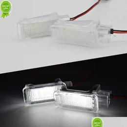 Luzes decorativas Novo bota de tronco de compartimento LED 1X LED para VW Golf Mk5 Mk6 Mk7 Jetta Passat B6 B7 B8 CC Scirocco Tiguan Touran Touar Dhqme