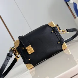 12A Upgrade Mirror Quality Designer Small Bag Bag Sovão lateral de 18 cm Bolsas de luxo de couro de couro genuíno