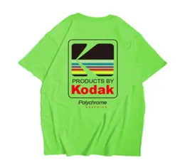 Kodak Logo Men Tshirt Pogroger Vintage Retro Oneck Tshirts Хлопковые повседневные футболки мужские