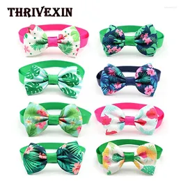 Dog Apparel 5Pcs St. Patrick's Day Bow Tie Adjustable Puppy Cat Collor Necktie Bowties Cute Grooming Product Pets Supplies