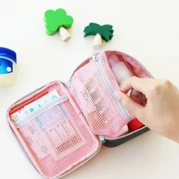 MINI MINIOLED FIRLY AID KIT BAG Travel Portable Medicine Package Ambertive Kit Bags Medicine Storage Lage Small Organizer