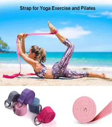 Paski jogi dla poprawy równowagi i elastyczności paska do jogi do ćwiczeń jogi i pilates fitness Akcesoria3554697