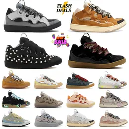 Mesh woven designer vintage Leather curb rubber sneakers nappa flat bottom fashion men womens calfskin office extraordinary leopard print jogging walking shoes