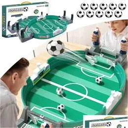 Inne zabawki stół do piłki nożnej dla rodzinnej gry w piłkę nożną ParentChild Interactive Intelektualny konkurencyjny mini zabawka 230421 Drop del OTOC3