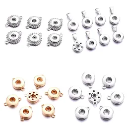 12mm Snap Schmuck finden zum Erstellen von Snap -Tastenschlüsselketten Halskette DIY -Knöpfe Zubehör