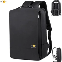 Backpack CFUN YA Student School Bag Men's 15.6 Laptop College Bookbag Computer Backpacks Travel Rucksack Shoulder Bags