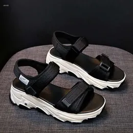 2024 Sandals Sport Women Daddy Summer Shoes Ladies Moda Casual Non Slip Platform Sandalias de M 297