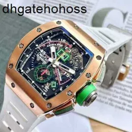 Milles Watch Richamills RM orologi Swiss Mechanical Richasmillesr Mens Series RM1101 Rose Gold Side Titanium Mancini Automatic Machine 50x427m SKRC