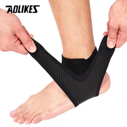 AOLIKES 1PCS New Elastic Support Adjustable Breathable Ankle Brace for Sports Protection Sprains Injury Heel Wrap Sleeve L2405