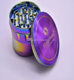 Nyaste 60mm 4Layer Zicn Eloy Sharpstone version 20 Grinder ört Tobakslipare Krosskvarn för rökning5356828