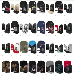 2022 Trust Wave Black Snapbacks Sons Caps Pray For BKLYN Pmw Curved Black Adjustable Hats Baseba Snapback Hip Hop yakuda6942846