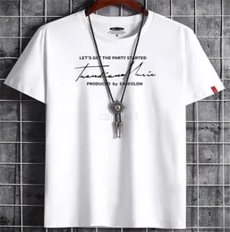 Designer T Mens Shirts Kleidung Sommer Einfache Streetwear Mode Männer Baumwolle Sport T -Shirt Casual Tee T -Shirt White Black Plus Size 3656526