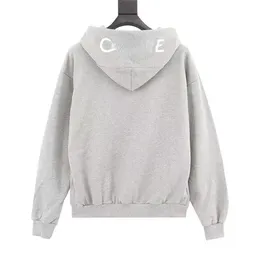 Kadın Hoodies Designer Sweatshirts Zip-up hırka kadın giyim ceket ceketleri pamuklu mektup gevşek gündelik