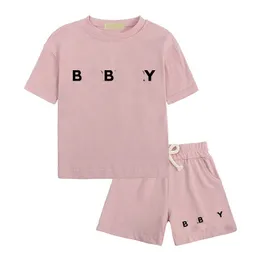 Baby Designer Kids Tracksuit Boys Garoths Clothing Conjunto de roupas 2pcs camiseta terno