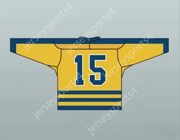 Benutzerdefinierte Edmonton Flyer Defect Team Hockey Jersey Top Stitched S-M-L-XL-XXL-3XL-4XL-5XL-6XL