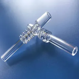 10mm 14mm 18mm كوارتز تلميح التدخين التدخين ملحقات الماء بونغ ميني الزجاج أنابيب مجموعة مقابل سيراميك التيتانيوم zz