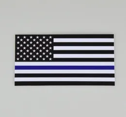 DHL Thin Blue Black Line USA FLAG DECAL STICLE FOR CARS TRUCKS COMPUTER 65115CM US FLAG CAR DECAL WINDOW STICKER CARSTYLING6651755