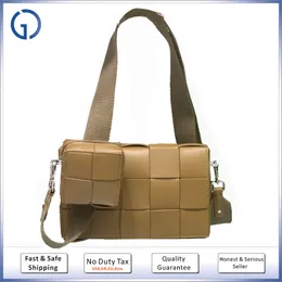 7A Designer Bag Weave Shoulder Bag Fashion Crossbody Handbag Pillow Women Purse äkta läder Full kinesisk fabrikspresentask