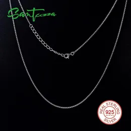 Santuzza Pure 925 Silver Chain Netclace Necklace Necklace Womens Moder