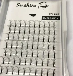 Seashine Beauty 6d جودة عالية مسبقة المراهنات حجم الرموش امتدادات الرموش الفردية 1piece Ccurl 8-15mm Drop Shipping1751955