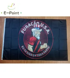 Fandiera USA Furacao su misura 90150 cm 3ft5ft Bandiera in poliestere Bandiera per la casa Flag Festa Festiva 8135566
