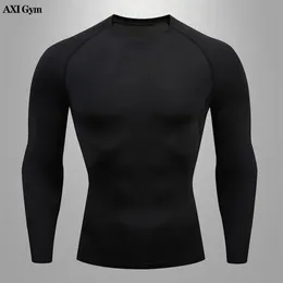 رجال الجري Tirt Gym Litness الركض T Shirt لكرة السلة لكرة القدم مباراة كرة الرياضة Jersey Mens MMA ملاكمة ضيقة الرياضة 240522