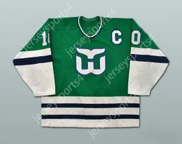 Custom Ron Francis Whalers Hockey Jersey Top Sched S-M-L-XL-XXL-3XL-4XL-5XL-6XL