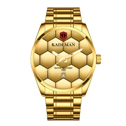 Kademan Brand Fashion Style High Defition Luminous Mens Watch Quartz Calendar Watches Leisure Simple 43mm Masculine Wristwatches 238W