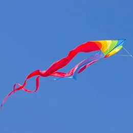 Аксессуары для воздушных змеев Новые 7 -метровые Rainbow Rainbow Triangle /Дельта