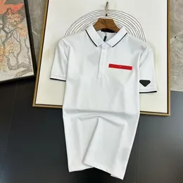 Designer Classic Maglietta da uomo T-shirt Temperamento Casual Style Casual Fashion Polo Top