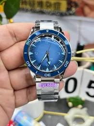 VSF 007 Watches diameter 41mm med 8912 rörelse koaxial integrerad mekanisk safirglasspegel rostfritt stål rem