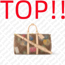 Flight Mode Travel Bags TOP. M24960 KEEP 45 ALL Designer Shopping Handbag Purse Hobo Satchel Clutch Evening Crossbody Tote Shoulder Bag Pochette Accessoires