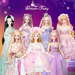 Dolls DBS Doll 1/3 BJD Mechaniczne ciało, w tym makijaż, w tym włosy oczy odzieży 62 cm Girls Dream Fairy S2452307