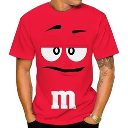 MS MS MS CHOCOLOGE DE CHOCOOON Camiseta 3D T-shirt unissex Casual Camiseta Camiseta Camiseta Moda Tops 240521