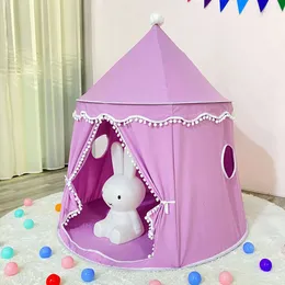 Teepee Indoor Kids Play Princess Castle House Mongolian Birthday Boy Girl Toy Tent Baby Gifts