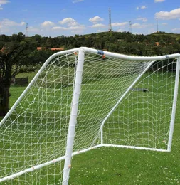 Full Size 12 x 6ft Polyethylen -Schnäppchen Regenresistentes Fußballnetz für Fußballtor nach Junior Sporttraining White7162084