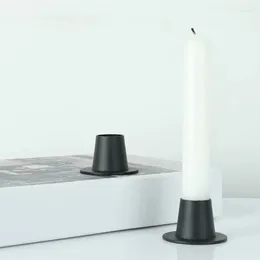 Держатели свечей 1pcs металлический держатель декоративный подсвеч