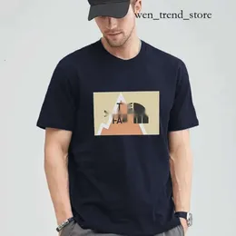 Fen koszula men xl mody designer t-shirt luksusowy klasyczny drukarnia szyja z krótkim rękawem T-shirt męskie i damskie fendishirt fendidesigner koszulka 420