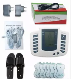 Stymulator elektryczny Relaks Massager Digital Massager Dift Dilse Tens Acupunktura z pantoflem terapii 16 szt. Podkładki elektrody FR7312924