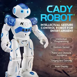 RC ROBOT JJRC RC ROBOT Toy Ir Gesto Remote Remote Control R2 Cady Wida Vector Inteligente Smart Robotica Dancing Robo Kids Toy for Children T240521