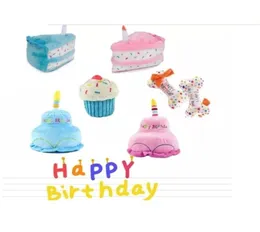 USD2 85 PC DOG BIRTHDAY PARTY PET TOY GIFT SET DOG SUQEAKY CAKE BONE 20PCS LOT LJ2011259679426