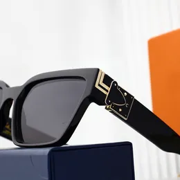 Quadratische Sonnenbrille Luxus Sonnenbrille Designer Sonnenbrille Mann Frauen Goggle Trend sehr cool