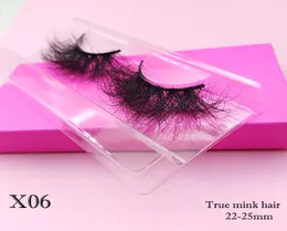 25 mm mink eyelashes bulk Thick Natural long lashes whole faux cils naturel Soft cotton band female Makeup vendor custom packa9033089